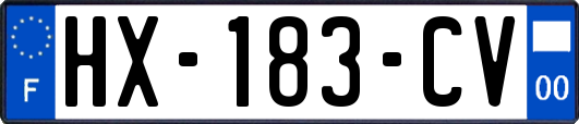 HX-183-CV