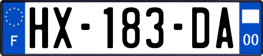 HX-183-DA