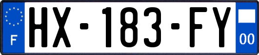 HX-183-FY