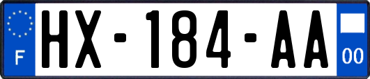 HX-184-AA