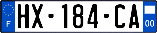 HX-184-CA