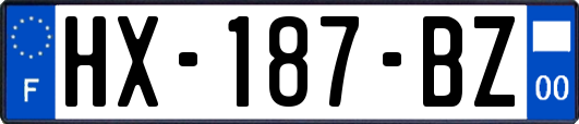 HX-187-BZ