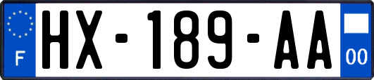 HX-189-AA