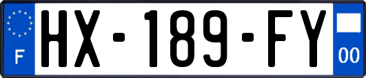 HX-189-FY