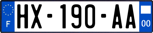 HX-190-AA