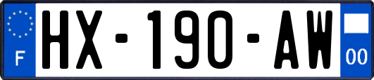 HX-190-AW