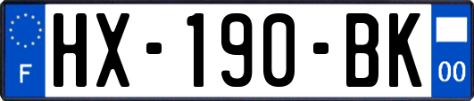 HX-190-BK