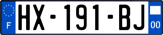 HX-191-BJ