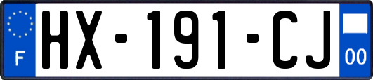 HX-191-CJ