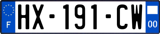 HX-191-CW
