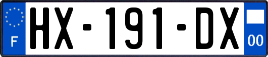 HX-191-DX