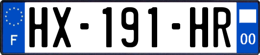 HX-191-HR