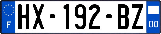 HX-192-BZ