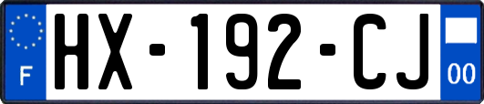 HX-192-CJ