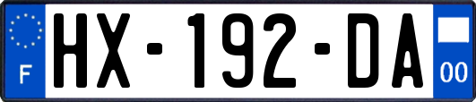 HX-192-DA