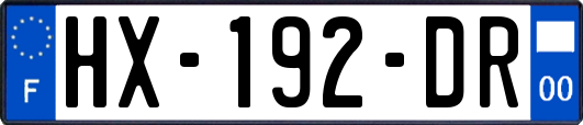 HX-192-DR