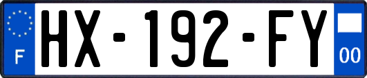 HX-192-FY