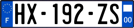 HX-192-ZS