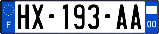 HX-193-AA