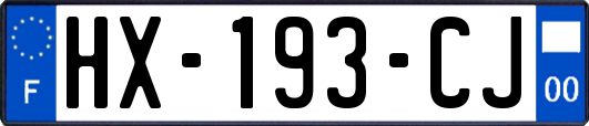HX-193-CJ