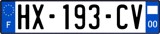 HX-193-CV