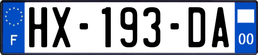 HX-193-DA