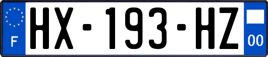 HX-193-HZ