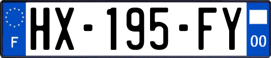 HX-195-FY