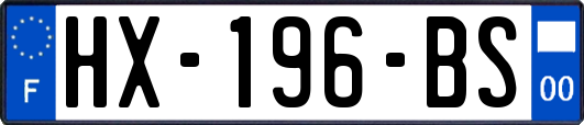 HX-196-BS