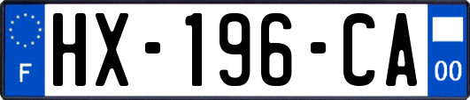 HX-196-CA