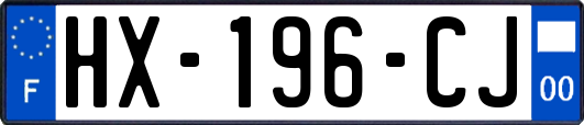 HX-196-CJ