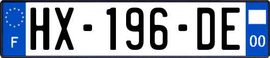 HX-196-DE