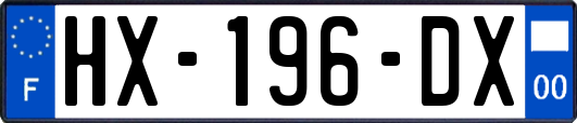 HX-196-DX