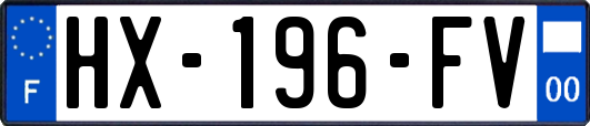 HX-196-FV