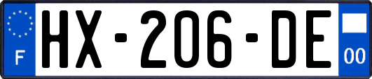HX-206-DE