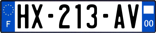 HX-213-AV