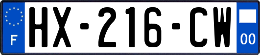 HX-216-CW