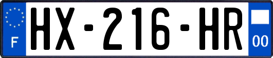 HX-216-HR