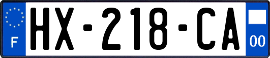 HX-218-CA
