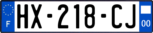 HX-218-CJ