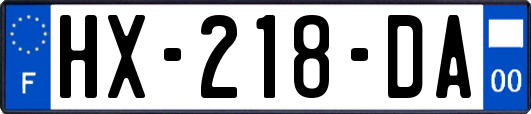 HX-218-DA