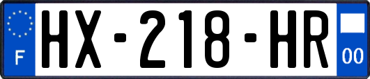 HX-218-HR