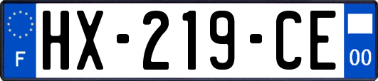 HX-219-CE