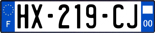 HX-219-CJ