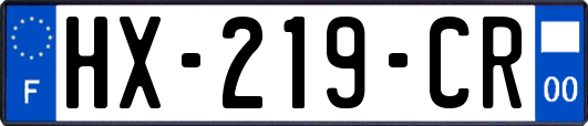 HX-219-CR