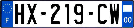 HX-219-CW