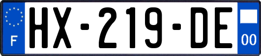 HX-219-DE