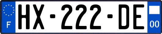 HX-222-DE