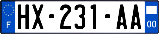 HX-231-AA