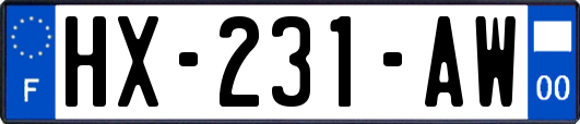 HX-231-AW